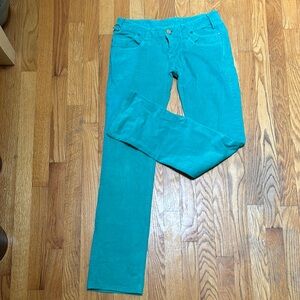 Reef Blue Straight Leg Pants